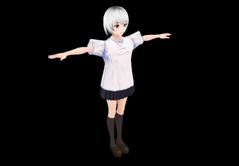 The model, with its file size going from 10.8MB to 5.38MB